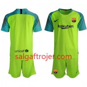 FC Barcelona Fodboldtrøjer Målmand Børn Hjemmebanesæt 2019/20 Kort ærmer